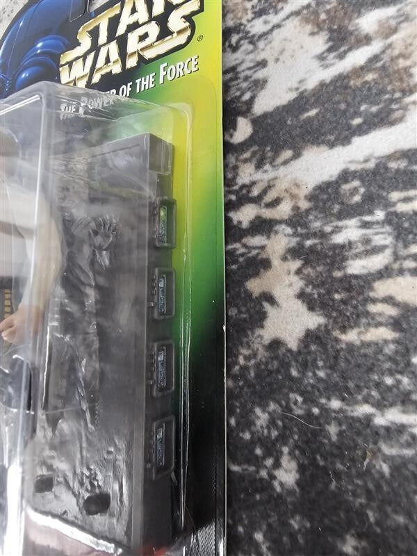 1997 STAR WARS  THE POWER OF THE FORCE HAN SOLO IN CARBONITE