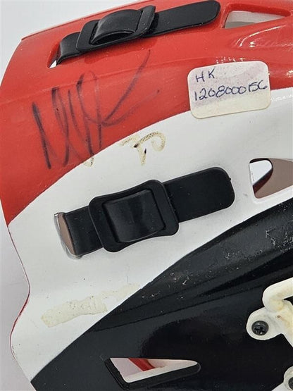 Martin Brodeur autographed RIDDELL mini goalie helmet JSA COA