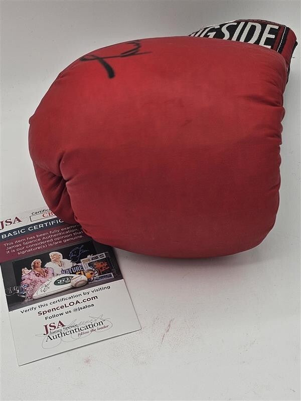 Lou Duva Signed Ringside Boxing Glove W/ JSA CB41000