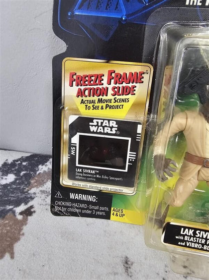 1997 Hasbro Star Wars Power of the Force Freeze Frame Lak Sivrak Action Figure