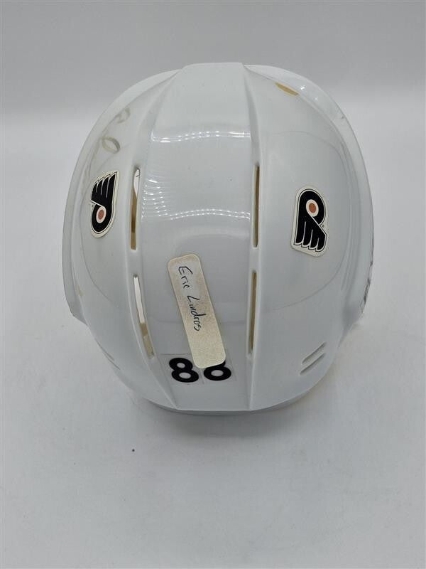 Eric Lindros Autographed Philadelphia Flyers Mini Helmet No COA