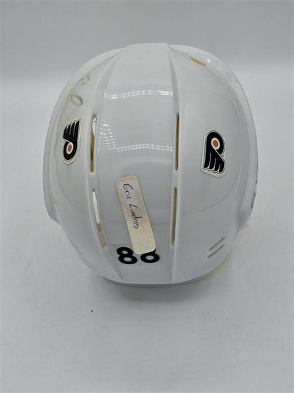 Eric Lindros Autographed Philadelphia Flyers Mini Helmet No COA