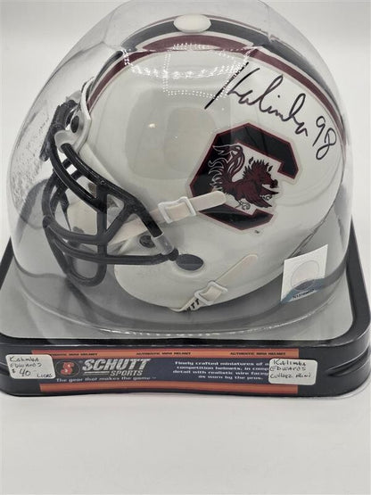 Kalimba Edward Signed Mini Helmet South Carolina