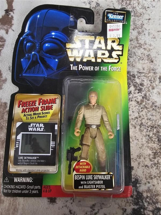 1997 Star Wars Power Of The Force Bespin Luke Skywalker Freeze Frame Figure