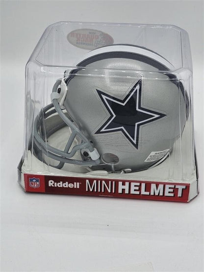 Drew Henson Dallas Cowboys Signed Mini Helmet