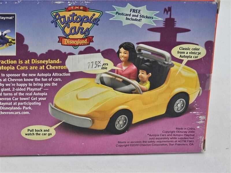 Chevron Cars "Autopia Cars Disneyland" 