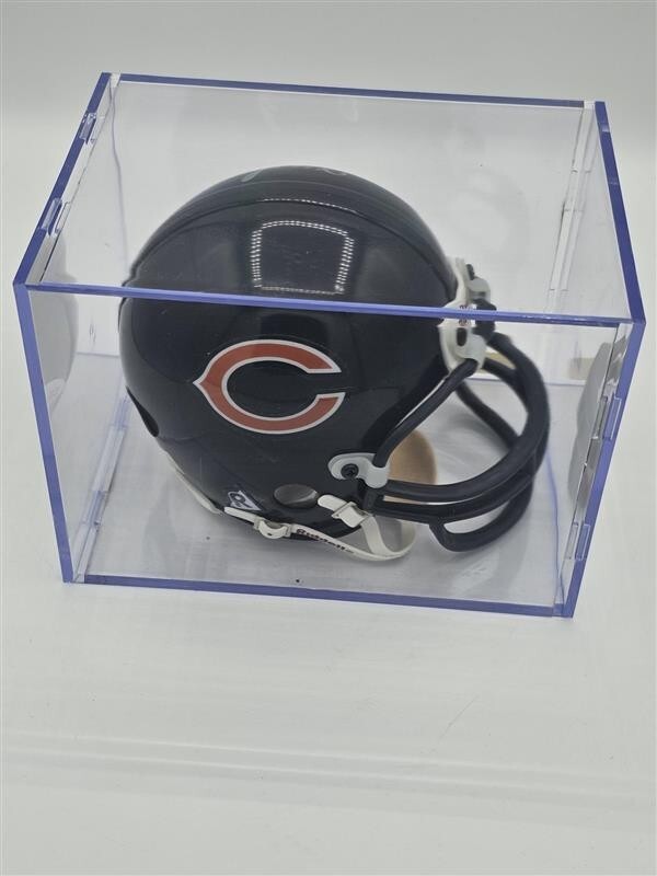 Chicago Bears 85 Super Bowl Jim McMahon Signed Mini Helmet