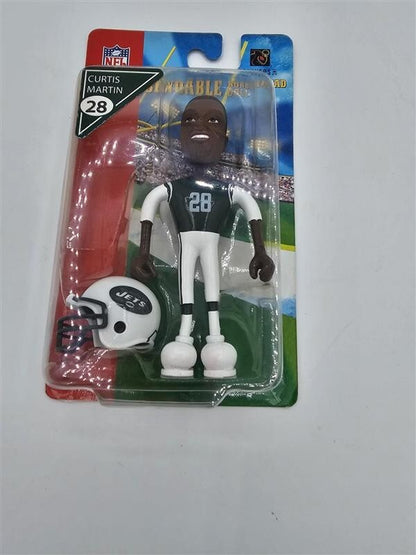 Bendable Bobblehead Curtis Martin #28 New York Jets Players Inc Collectors Item