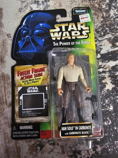 1997 STAR WARS  THE POWER OF THE FORCE HAN SOLO IN CARBONITE