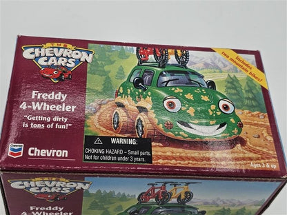 1996 The Chevron Cars - Freddy 4-Wheeler with 2 Mountain Bikes - New in Box!